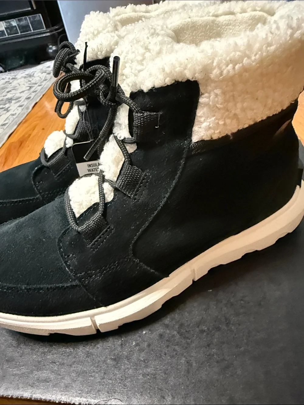 Sorel Explorer II Carnival Cozy Black 9